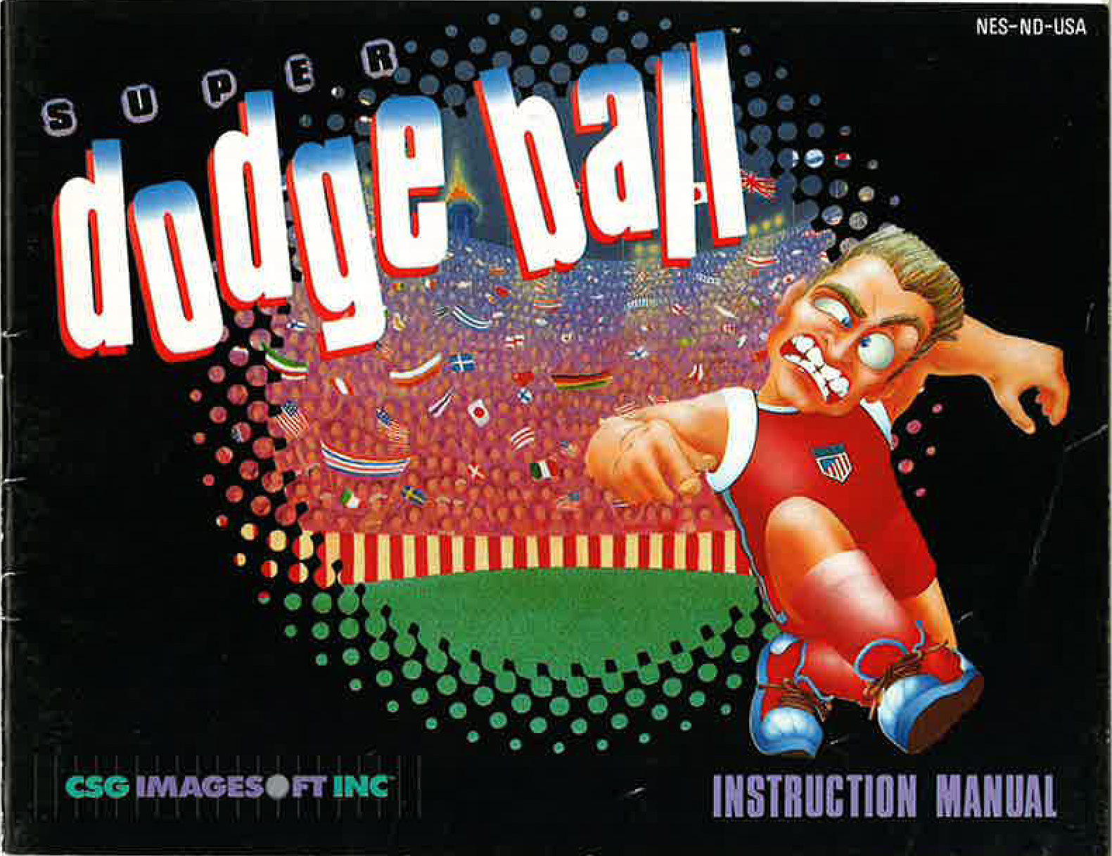 nes super dodgeball