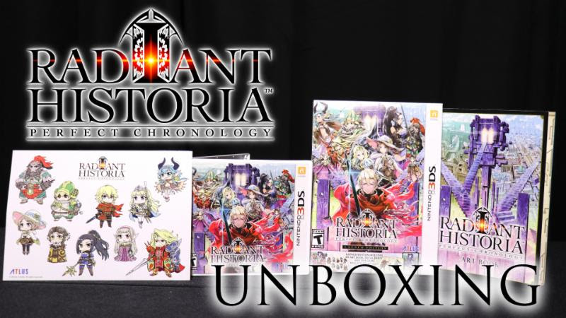 NEWS – Radiant Historia: Perfect Chronology Unboxing