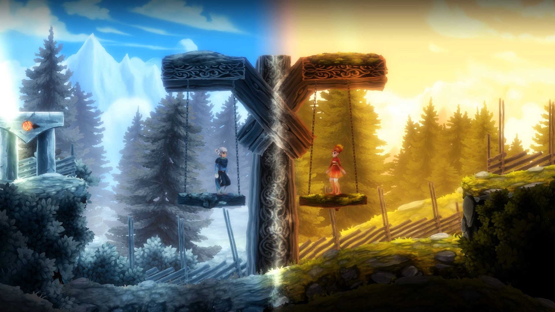 NEWS – Embrace the Powers of Heat and Cold with Co-op Platformer Degrees of Separation – trailer here