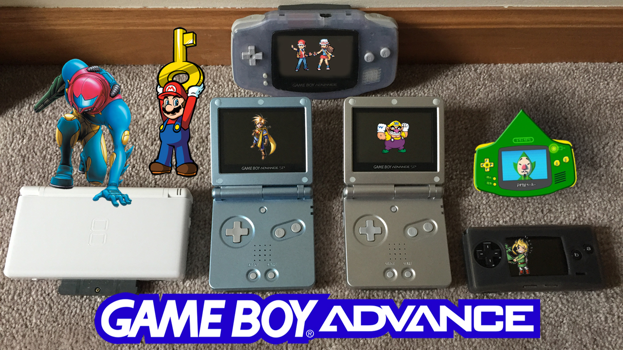 Comparing all the Gameboy Advance models – what is the difference?