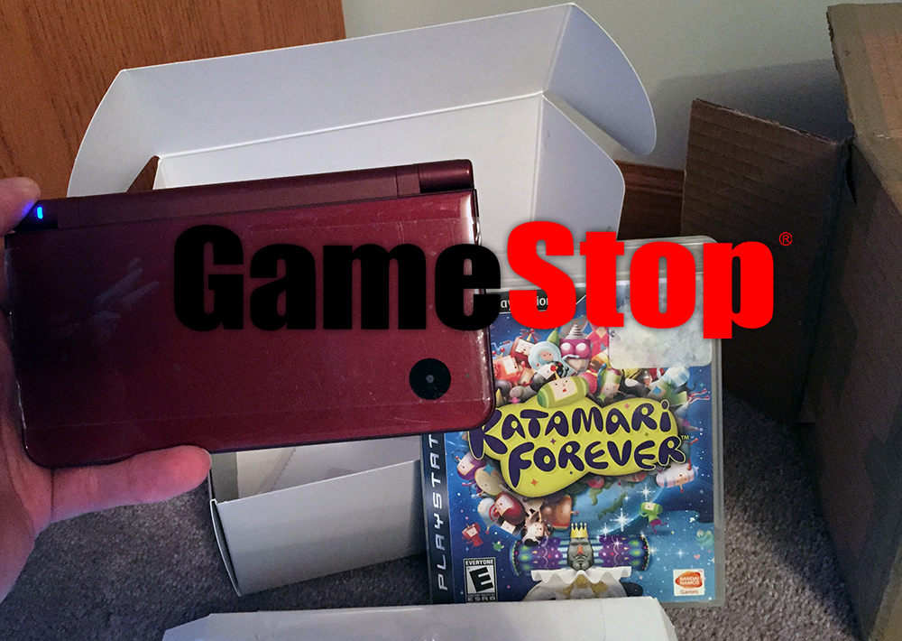 BLOG – I ordered a used DSi and PS3 game from Gamestop. This is what I got.