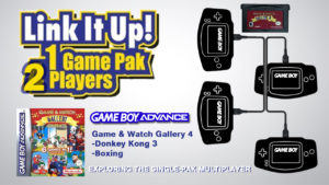 GBA Single-Pak link – GAME & WATCH GALLERY 4 – DK3 + Boxing – punch Waluigi in the face and junk!