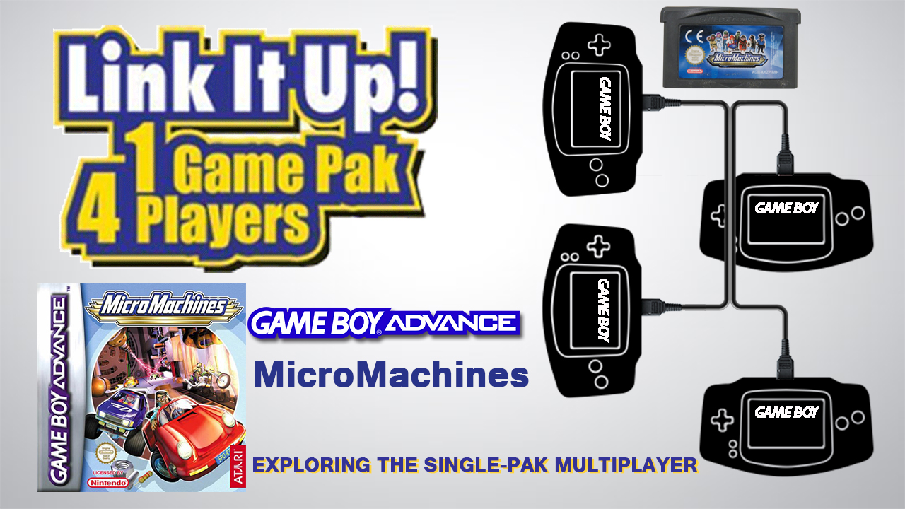 GBA Single-Pak Link – Micro Machines