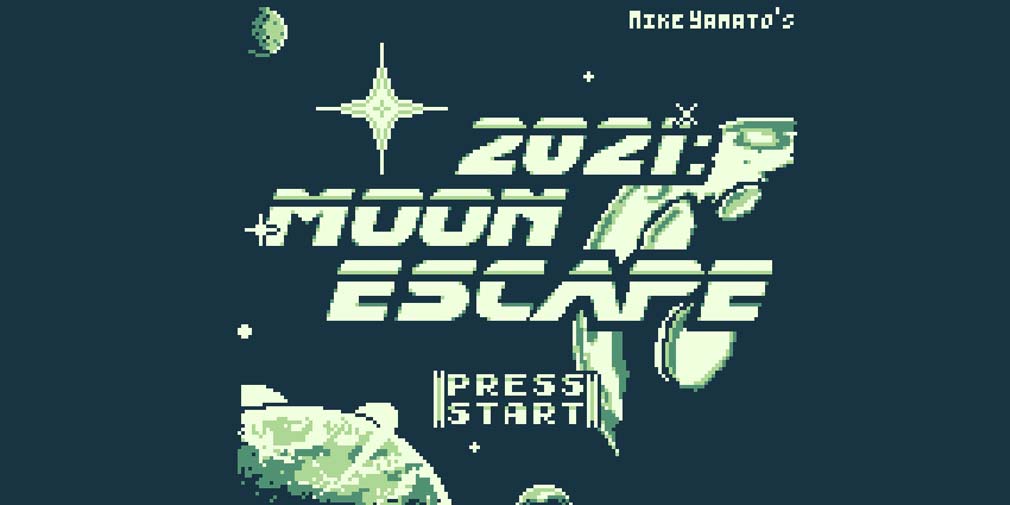 2021: Moon Escape is a new original Gameboy game like Zelda: Link’s Awakening but in space