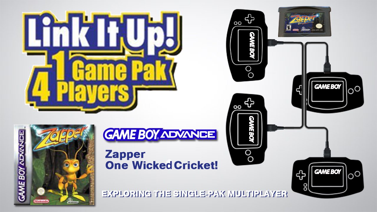 GBA Single-Pak Link – Zapper: One Wicked Cricket