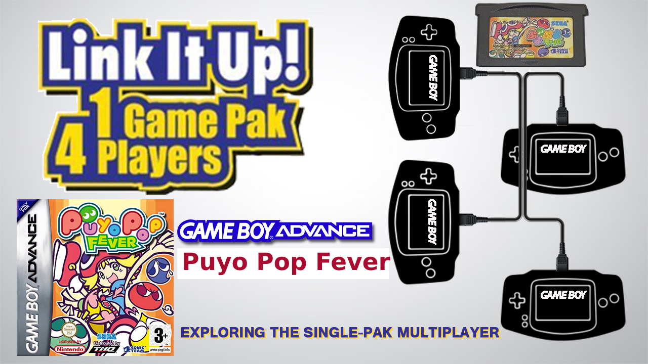 GBA Single-Pak Link – Puyo Pop Fever