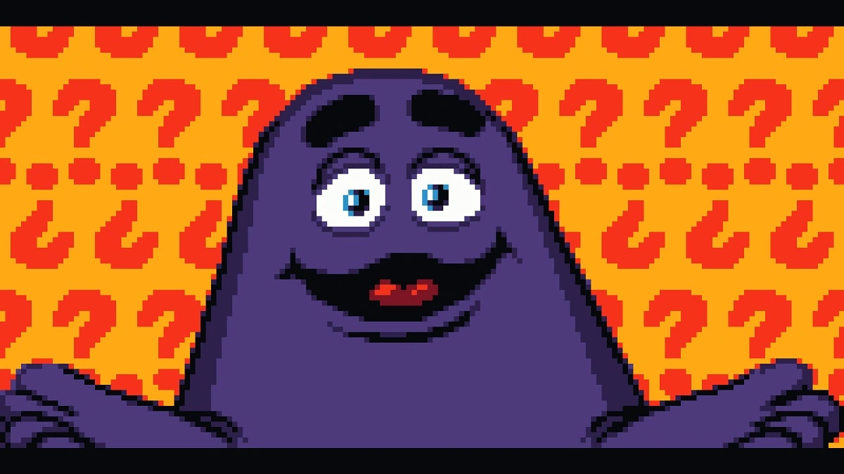 Grimace’s Birthday – full playthrough – new GBC game in 2023!