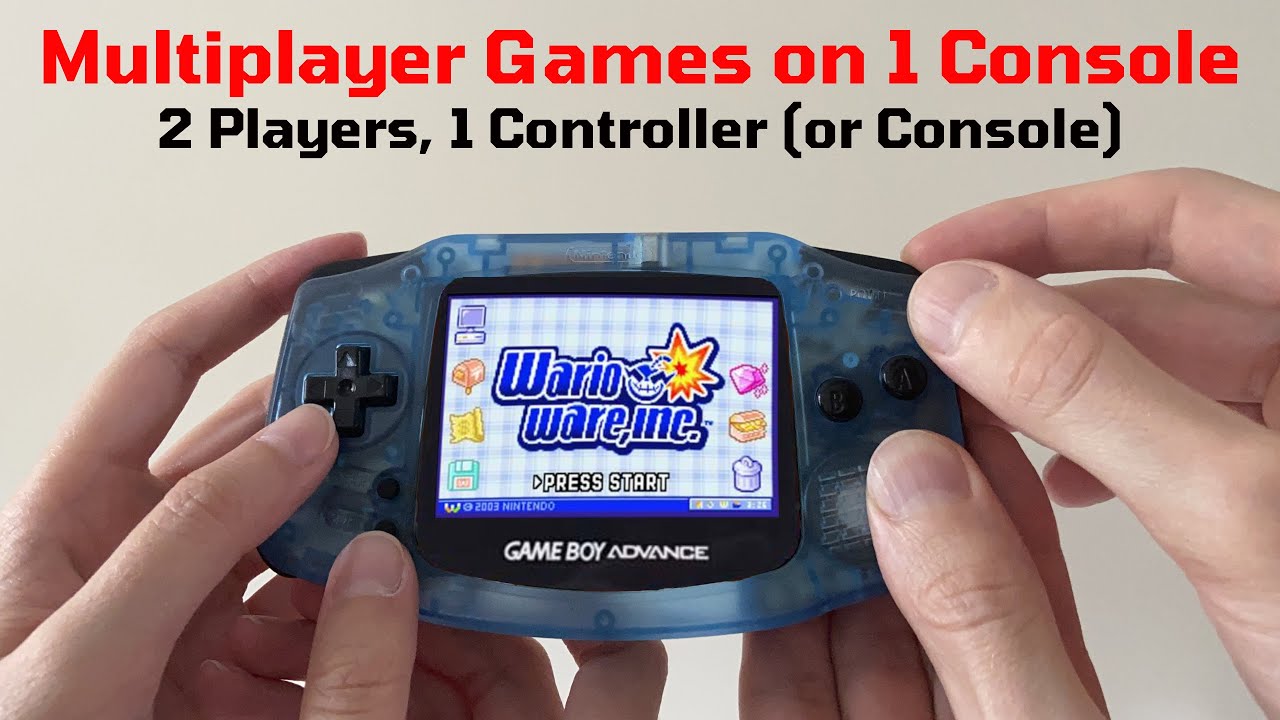Multiplayer Games that SHARE 1 Controller – simultaneous multiplayer – 2 players, 1 controller