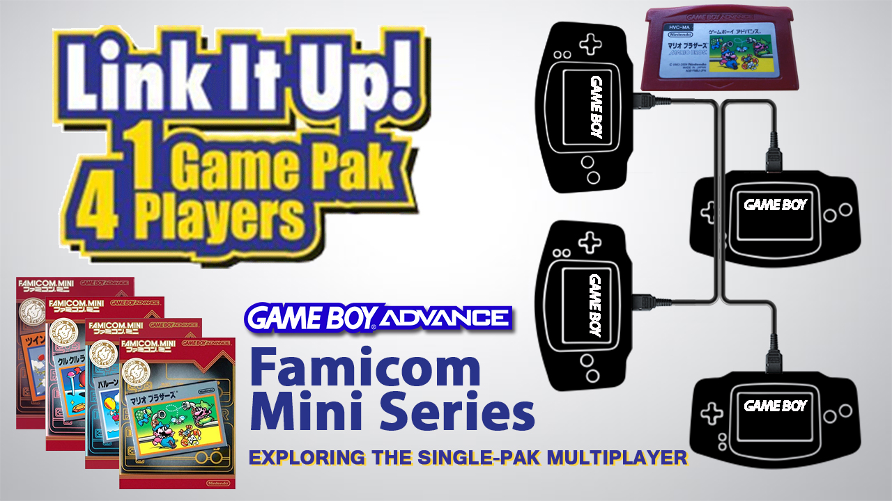 GBA Single-Pak Link – Famicom Mini Series
