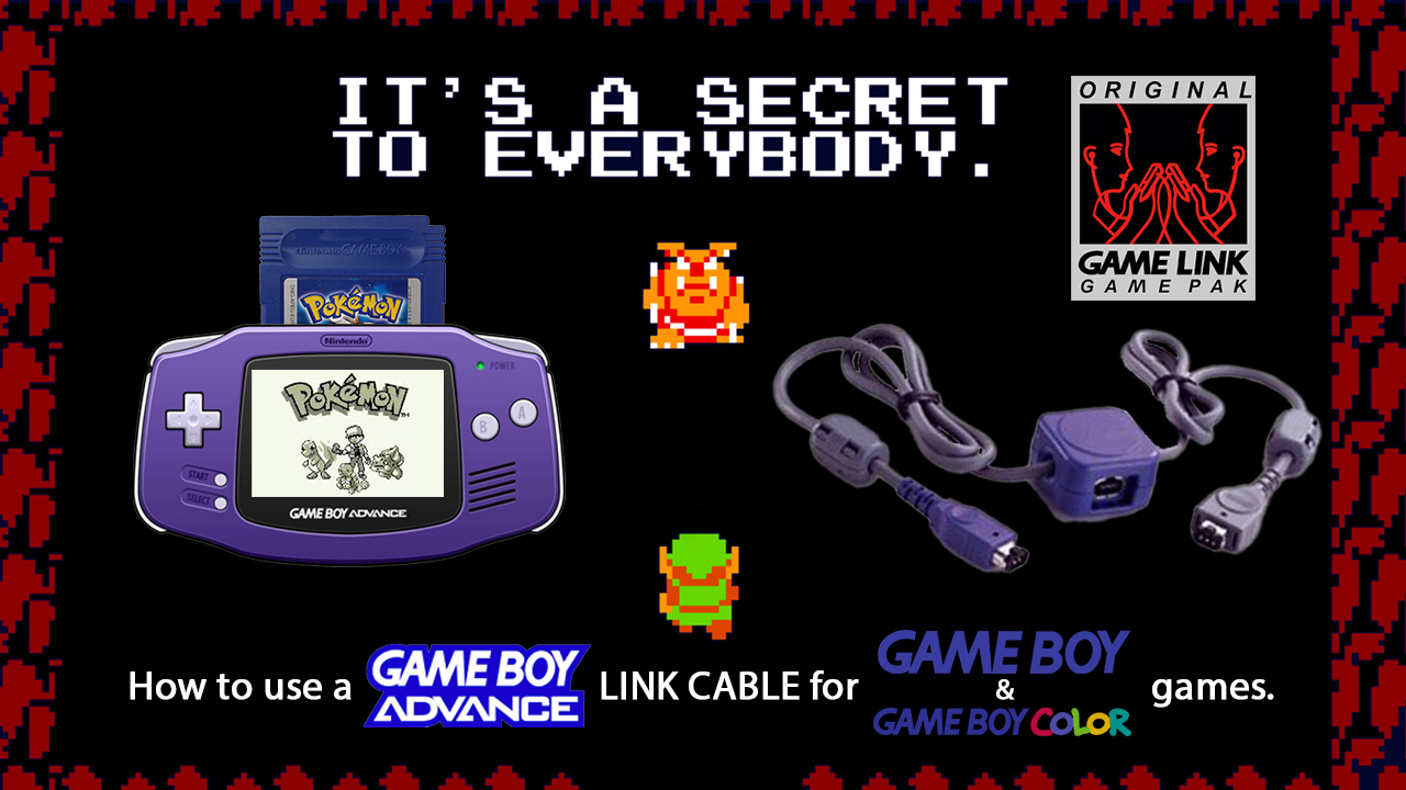 GBA Link Cable Secret banner