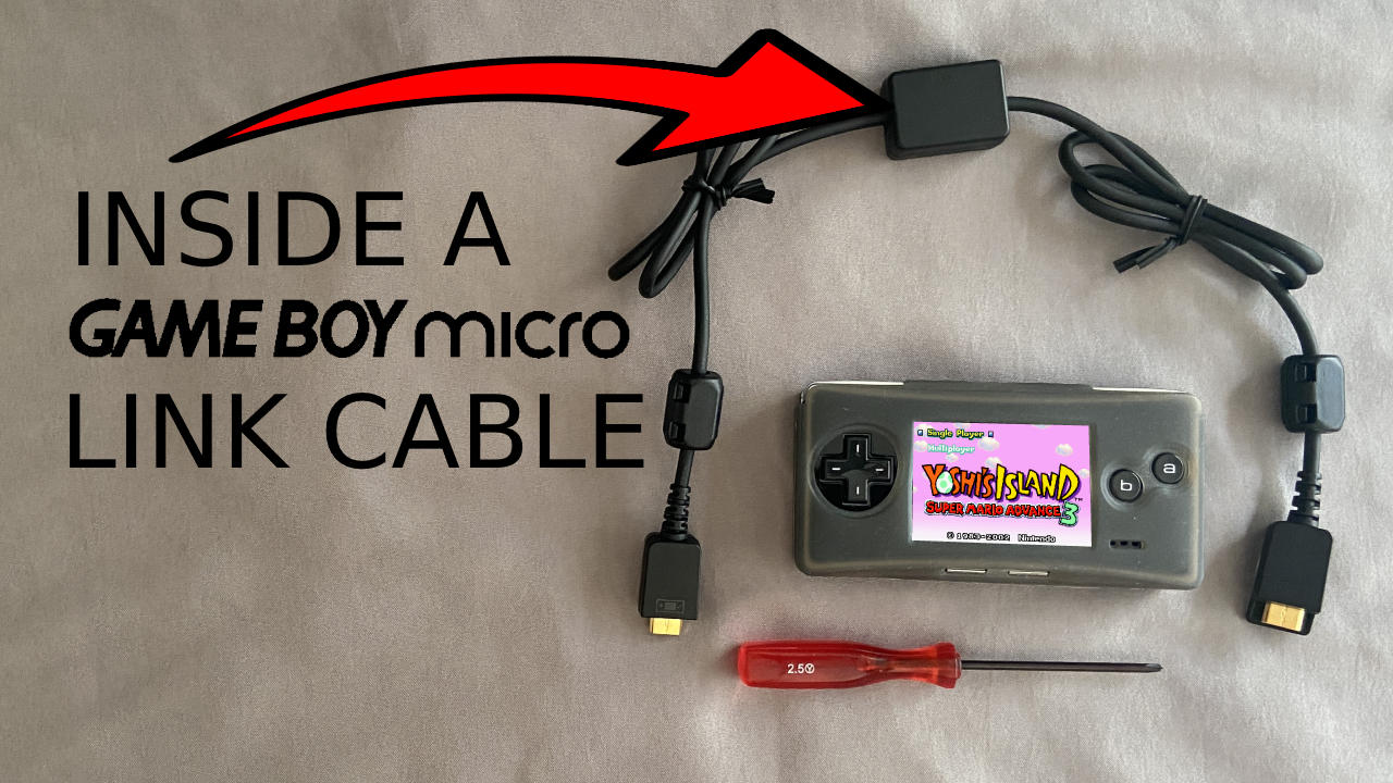 What’s inside a Gameboy Micro link cable?