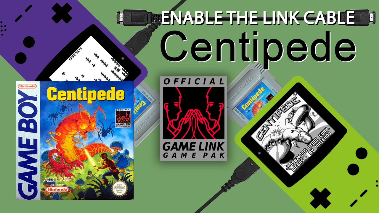 Centipede (GB, 1992) – ENABLE THE LINK CABLE