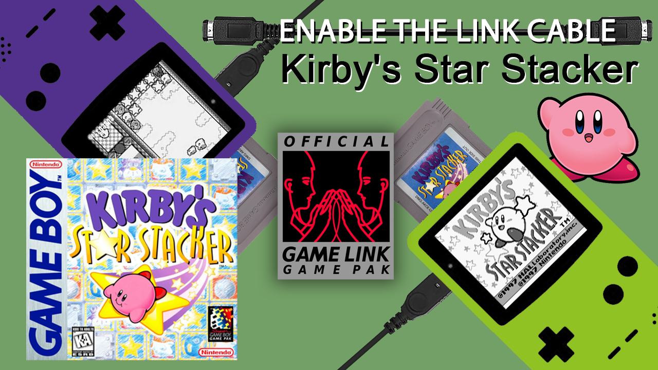 Kirby Star Stacker (GB, 1997) – ENABLE THE LINK CABLE