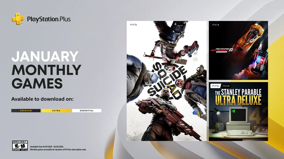 PS+ Jan 2025