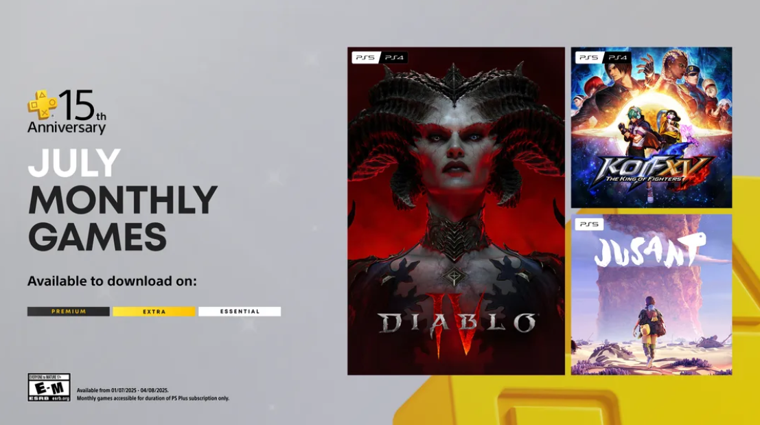 These are the free Playstation games for July 2025