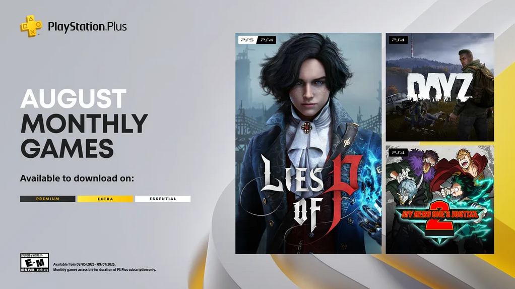 PS+ August 2025