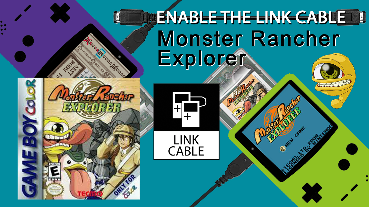 Monster Rancher Explorer (GBC, 2000) – ENABLE THE LINK CABLE