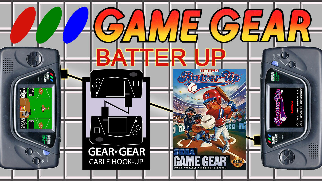 Batter Up Game Gear Link Banner