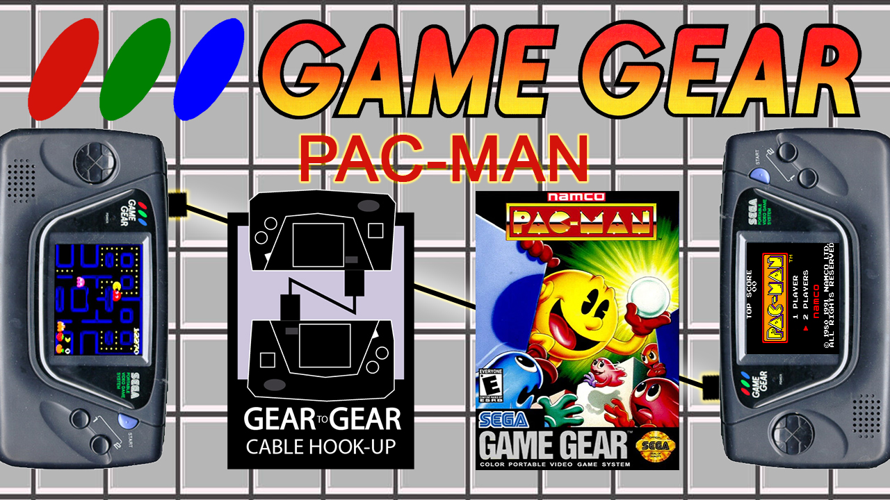 Pac-Man Game Gear Link Banner