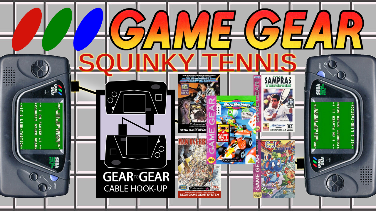 SECRET Game Gear game SQUINKY TENNIS hidden for 30+ years!