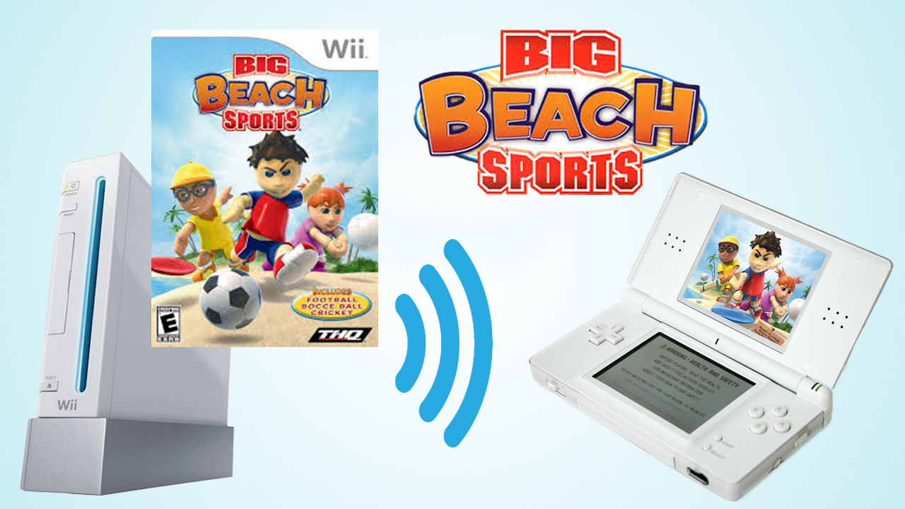 Wii-to-DS Link – Big Beach Sports