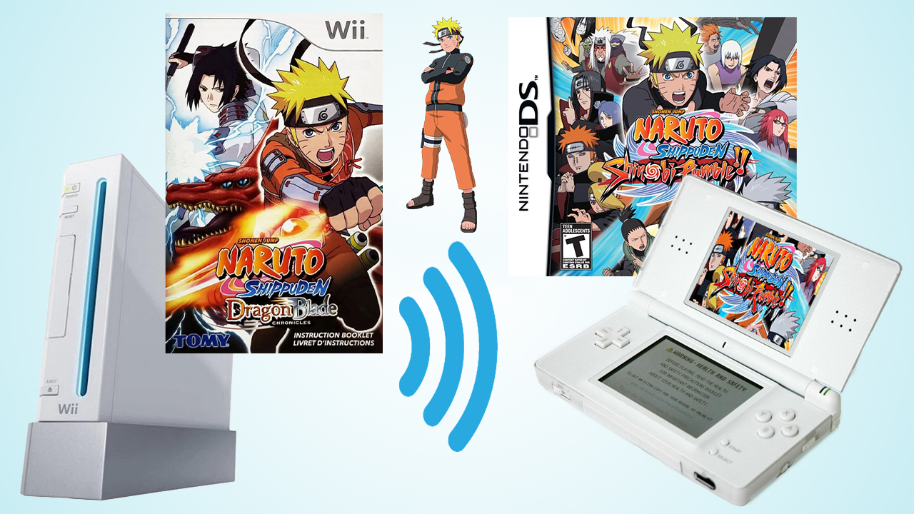 Wii-to-DS Link – Naruto: Dragon Blade Chronicles to Naruto: Shinobi Rumble