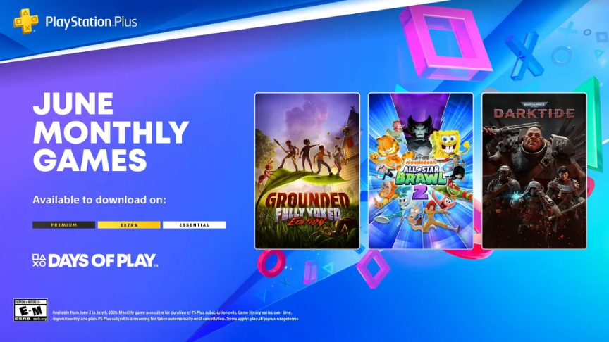 These are the free Playstation games for June 2026